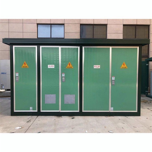 镇赉1600KVA欧式箱式变压器